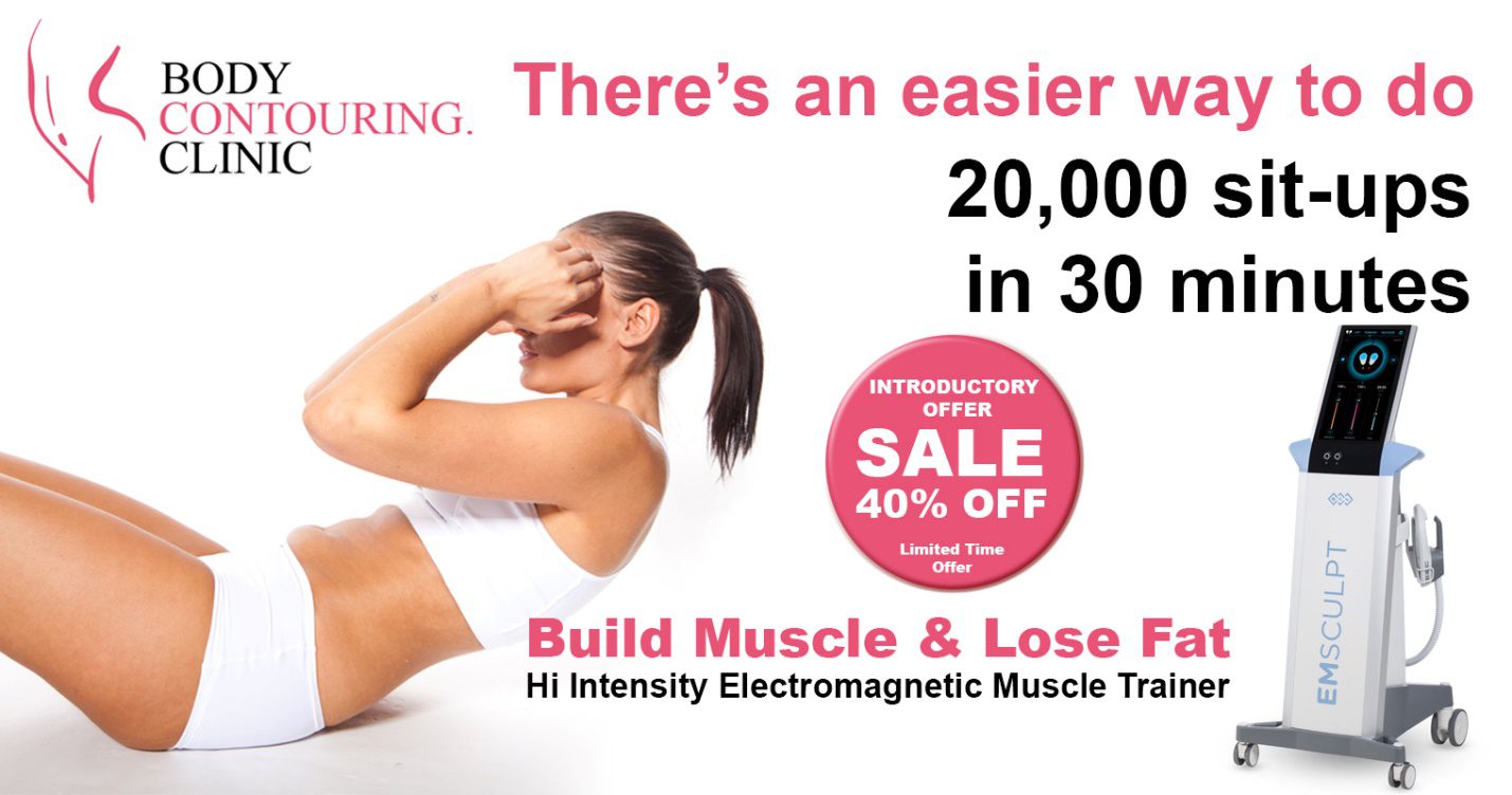 Emsculpt Body Contouring Helps Burn Fat and Build Muscle